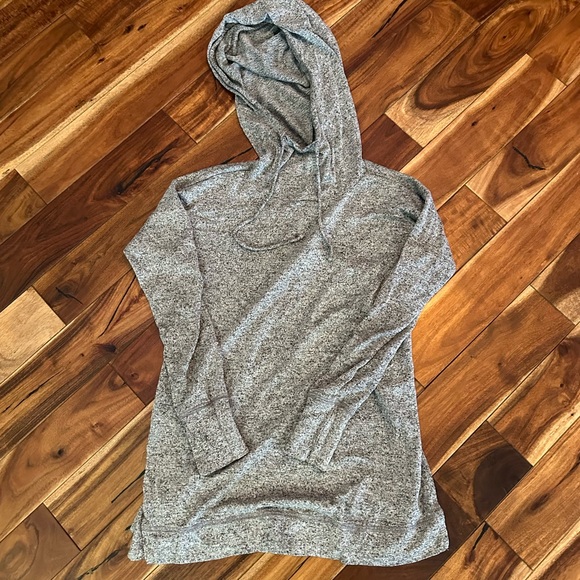 Peyton Jensen Heather grey small pullover sweatshirt top - Picture 1 of 3